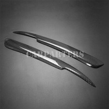 Para Audi A4 B6 farol de fibra de carbono acabamento de tampa de sobrancelha pálpebra 2001-2004 2 peças comprar usado  Enviando para Brazil