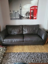 Seater italian leather for sale  MARGATE