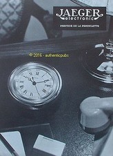 Publicite jaeger electronic d'occasion  Cires-lès-Mello