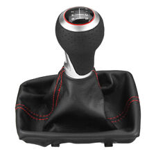 Pomello Del Cambio Cuffia 6-Gang Cromo Rosso per Audi A4 B8 A5 8T A6 C6 Q5 8R comprar usado  Enviando para Brazil