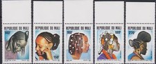 Mali 1982 copricapi usato  Italia