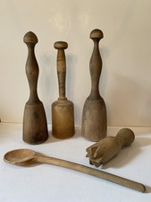 Primitive wooden mashers for sale  Richfield Springs