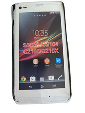 CAIXA DE SILICONE PRETA SONY XPERIA LARGE S36 H/L/C2104 C2105/C210X  comprar usado  Enviando para Brazil