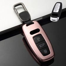 Capa de chave de carro liga de alumínio para Audi A3 A6 A7 A8 S8 Q8 E-Tron S3 S6 RS6 S7 comprar usado  Enviando para Brazil
