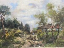 Impressionist landscape oil for sale  NORWICH