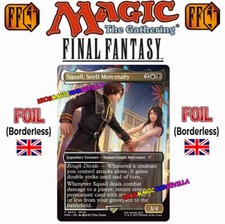 MTG Squall, SeeD Mercenary BORDERLESS PROMO FOIL Standard Showdown FINAL FANTASY comprar usado  Enviando para Brazil