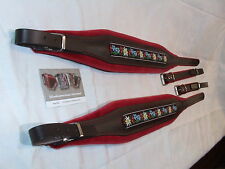 8 cm DunkelRot ! Akkordeongurte,Folk Accordion Straps,Bretelles,correas acordeon comprar usado  Enviando para Brazil