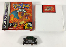 Game Boy Advance jogo na caixa muito bom estado Pokemon Fire vermelho com adaptador comprar usado  Enviando para Brazil