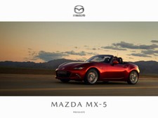 Używany, 2023 MY Mazda MX-5 MX-5 Kizuna Kazari 11 / 2022 katalog broszur na sprzedaż  PL