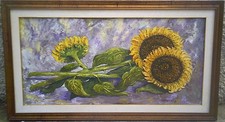 quadri paesaggi girasoli usato  Italia