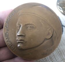 Médaille bronze rolland d'occasion  Lavera