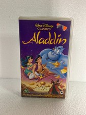Aladdin vhs tape for sale  BURNLEY
