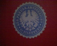 Siegelmarke kön preuss gebraucht kaufen  Deutschland