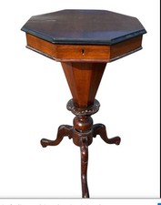 Victorian mahogany sewing for sale  WOOLER