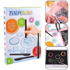 Spirograph wheels stencil usato  Spedire a Italy
