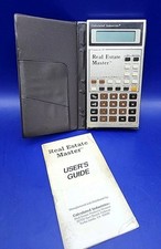 Calculadora Real Estate Master Plus Financial IV com livreto de instruções e estojo, usado comprar usado  Enviando para Brazil