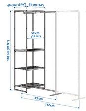 Ikea jostein regal gebraucht kaufen  Wesel