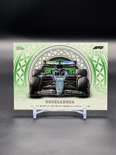 Cartão paralelo Topps F1 Eccellenza Aston Martin verde Macchina Da Corsa /99, usado comprar usado  Enviando para Brazil