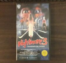 Vhs nightmare guerrieri usato  Torrita Tiberina