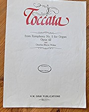 Widor toccata symphony for sale  YORK