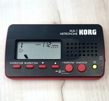 Usado, KORG MA-1 metrônomo digital eletrônico alimentado por bateria vermelho/preto FUNCIONA EM EXCELENTE ESTADO USADO comprar usado  Enviando para Brazil