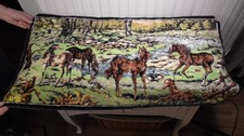 Vintage horse tapestry for sale  Visalia