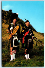 Postcard bagpipes scotland for sale  TEWKESBURY