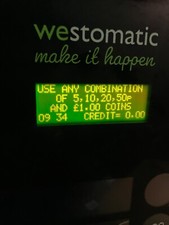 Westomatic encore lcd for sale  NEWCASTLE UPON TYNE