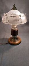 Lampe pied bois d'occasion  Le Croisic