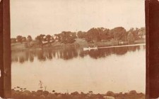 Cartão postal foto real barco pequeno vista panorâmica antigo Wisconsin AA97169 comprar usado  Enviando para Brazil