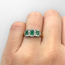 Gold ring emerald for sale  WINDSOR