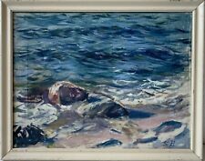ölbild impressionist küste gebraucht kaufen  Graal-Müritz, Seeheilbad