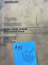 Cat. parts manual for sale  West Lafayette