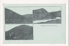Cartão postal K-327 Hoosac Tunnel & Wilmington Vermont Railroad HT&WRP 1898 comprar usado  Enviando para Brazil