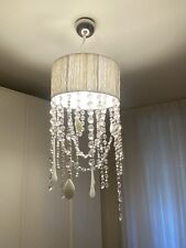 Lampadario tessuto cristalli usato  Pontedera