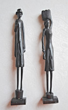 Couple statuettes bois d'occasion Couple statuettes bois d'occasion  Tarare
