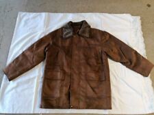 Veste daim marron d'occasion  Fleury-sur-Andelle