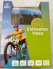 Câmera digital de vídeo experiência 360 graus e acessórios à prova d'água estojo foto comprar usado  Enviando para Brazil