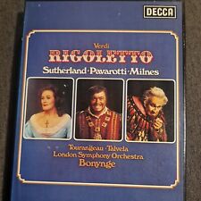 Verdi rigoletto tape for sale  NORWICH