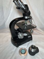 Microscópio binocular vintage Steindorff Berlim Alemanha 3 objetivos 650487 comprar usado  Enviando para Brazil