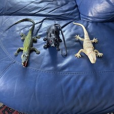 Fake plastic 2xaligator for sale  MANCHESTER