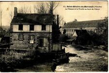 Usado, CPA 50 près Avranches ST HILAIRE DU HARCOUET Filature Moulin Bord de l'AIRON1918 comprar usado  Enviando para Brazil