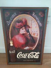 Cocacola holzbild werbetafel gebraucht kaufen  Kiel