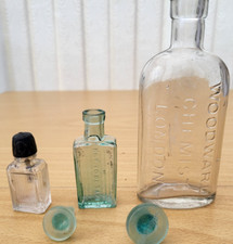 Chemist bottles. taken for sale  MABLETHORPE