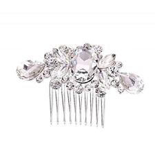 Pettine sposa strass usato  Italia