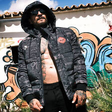 Neue Yakuza Herren Newz Force Winterjacke - Schwarz comprar usado  Enviando para Brazil