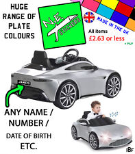 Personalised kids number for sale  CRAMLINGTON