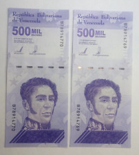 Banknote venezuela 500 d'occasion  Expédié en Belgium
