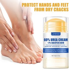 Crema para pies de urea hidratante y anti-grietas 60 %, bálsamo para pies reparación en barra 40 g segunda mano  Embacar hacia Mexico