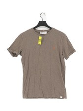 Men shirt brown d'occasion  Expédié en Belgium